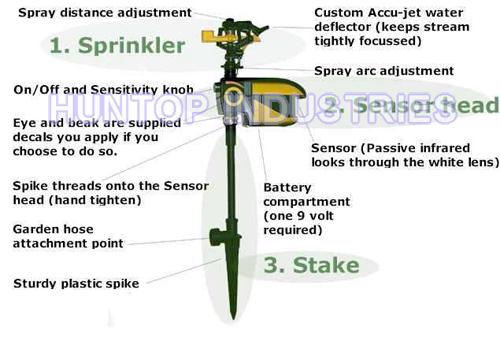 scarecrow motion activated sprinkler